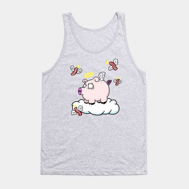 All Pigs Go To Heaven Tank Top by SNK Kreatures